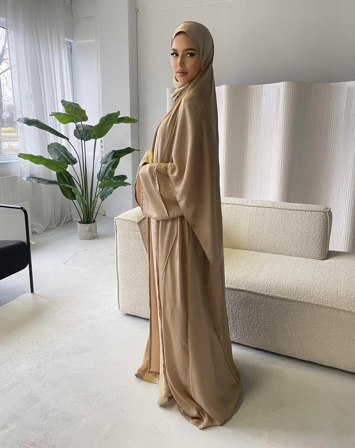 Abaya Amira Beige