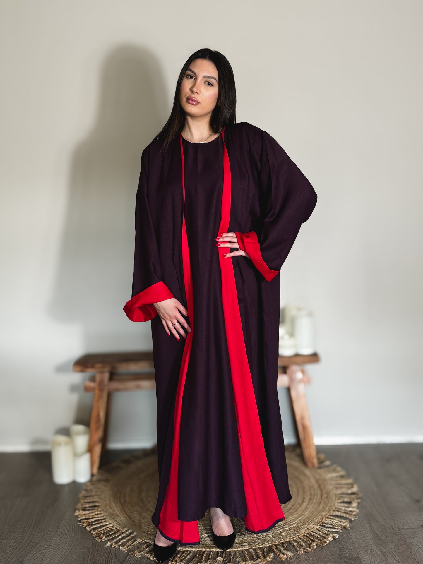 Abaya Rosa