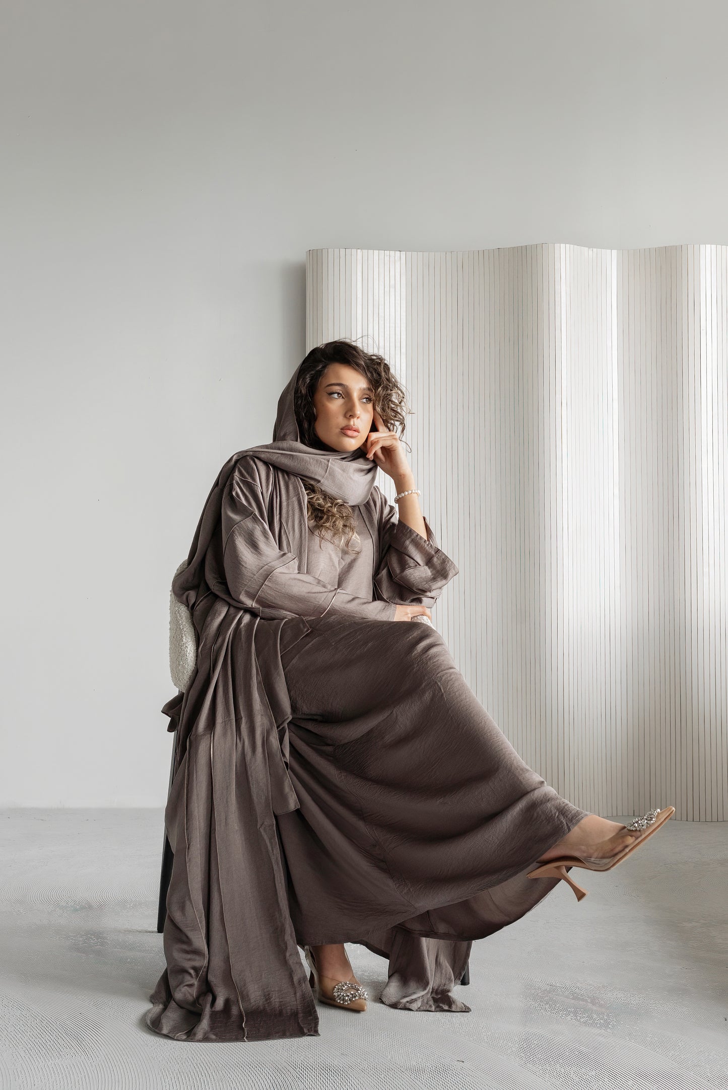 Abaya Amira Taupe