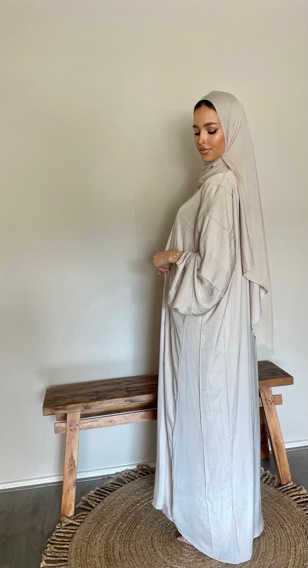 Abaya Amira Stone