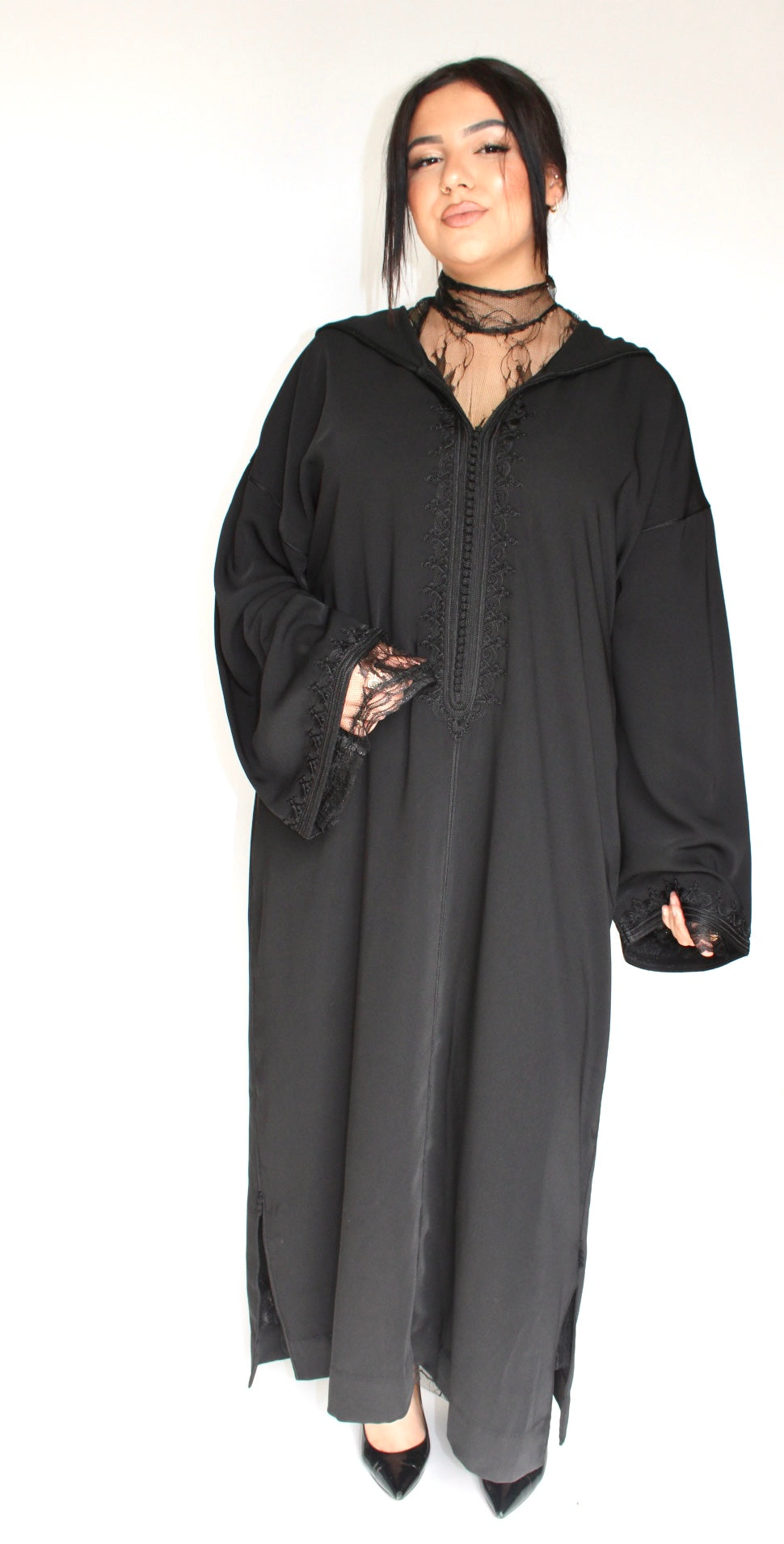 Jellaba Zahra Noir