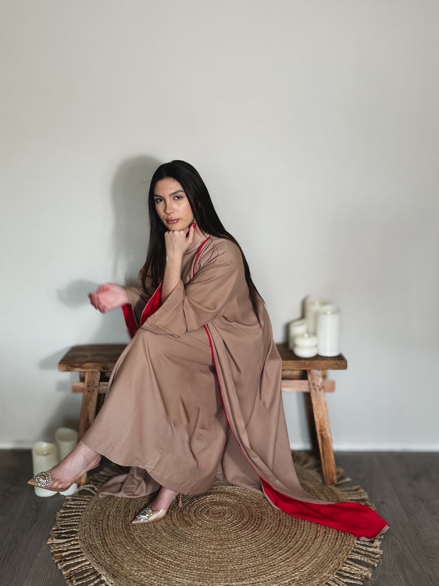 Abaya Rosa