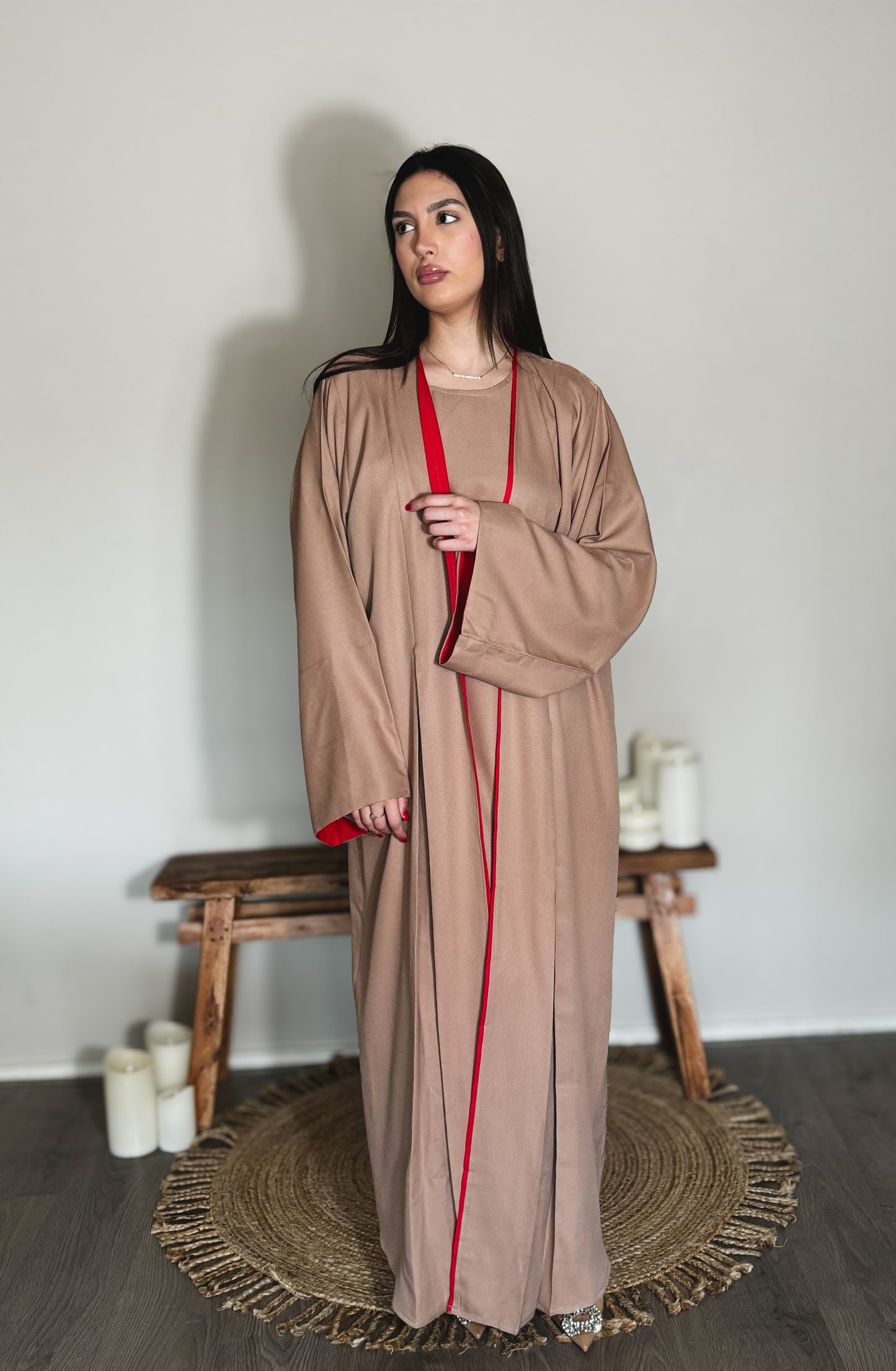 Abaya Rosa