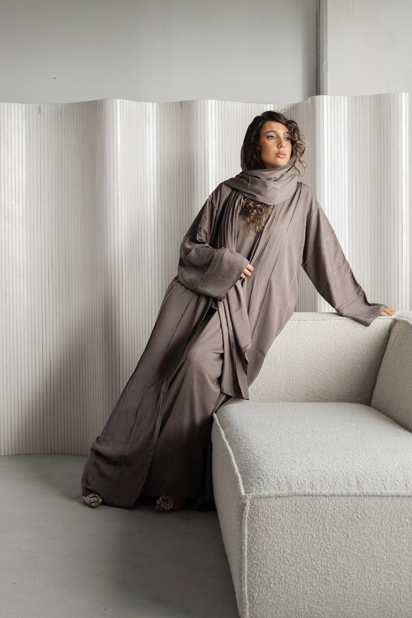 Abaya Amira Taupe