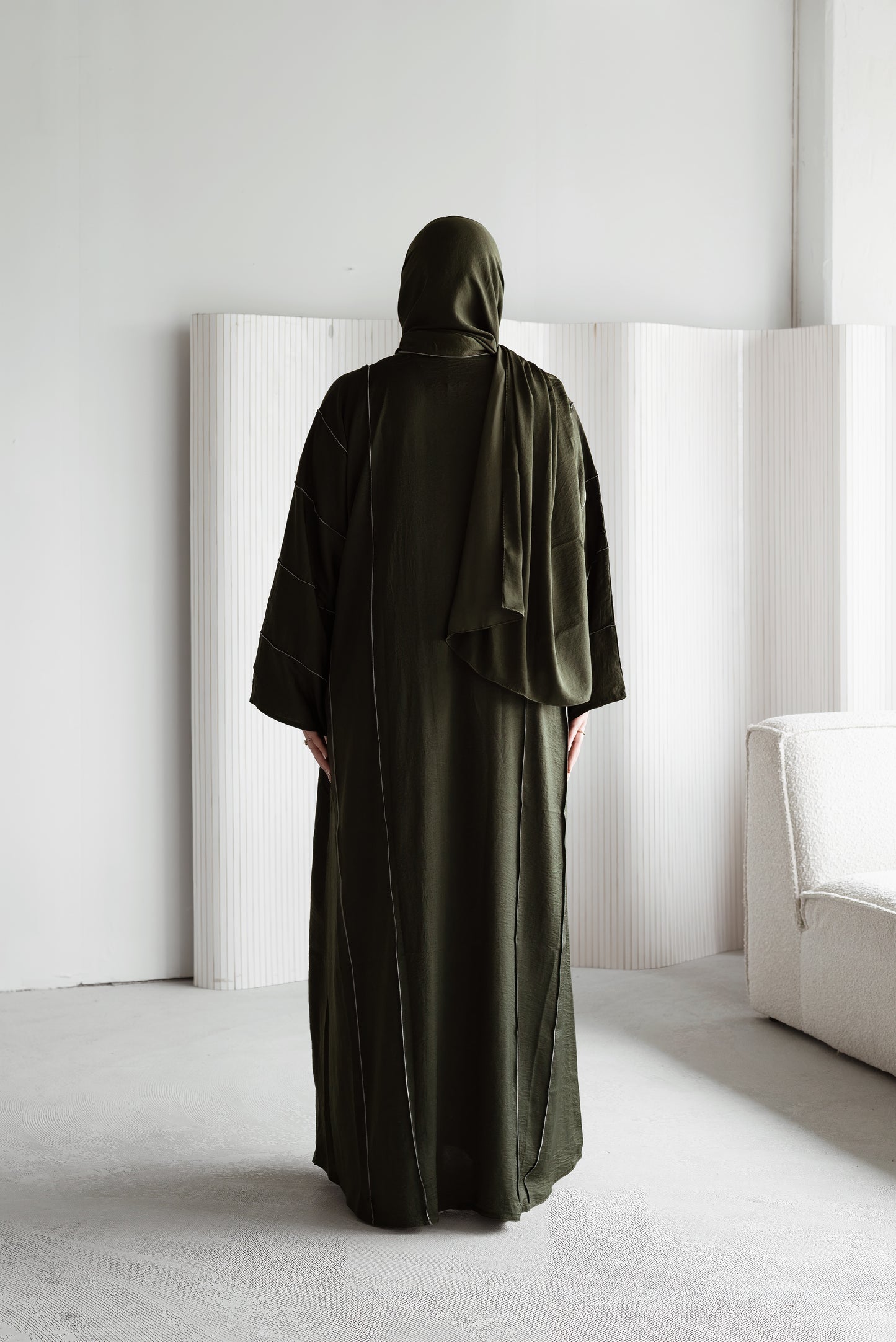 Abaya Amira Moss Green