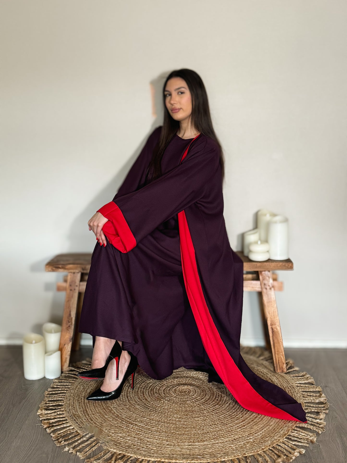 Abaya Rosa
