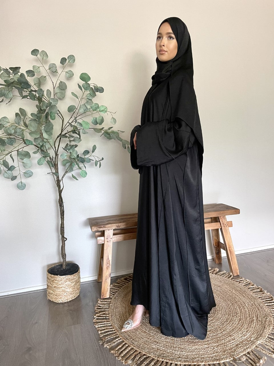 Abaya Amira Carbon Black